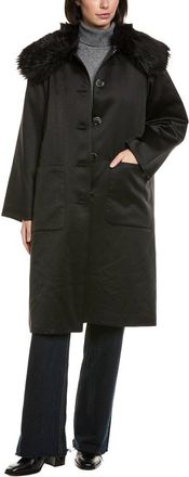 Cynthia Rowley Satin Coat