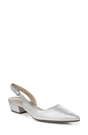 Naturalizer Banks Pump in Silver at Nordstrom, Size 10.5