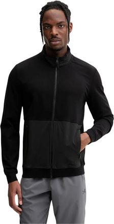 Guess Heren, Sweatshirts & Hoodies, Zwart, Maat: L Katoen