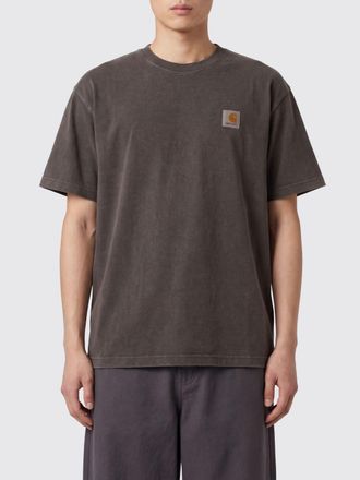 Carhartt Work in Progress T-shirt in cotone a maniche corte con logo a contrasto