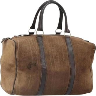 Dior Pre-owned Weekend Bags, female, Brown, Size: ONE SIZE Pre-owned Vintage Hand Bag