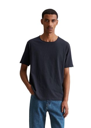 Marc O'Polo Denim T-Shirt MARC OPOLO DENIM, Herren, Gr. M, blau (true navy), Jersey, Obermaterial: 100% Baumwolle, relaxed fit, Rundhals, Shirts T-Shirt