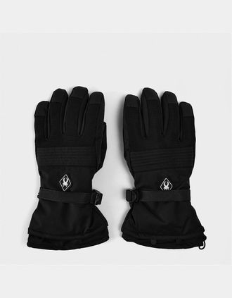 Spyder Mens Mens Snow Glove - Black - Size: X large