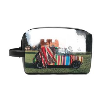 Paul Smith Mini at Langar Hall Washbag - Heren - Tassen - Veelkleurig - Maat: ONE Size Leer
