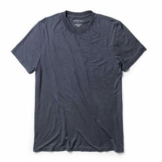 Taylor Stitch The Cotton Hemp Tee in Navy