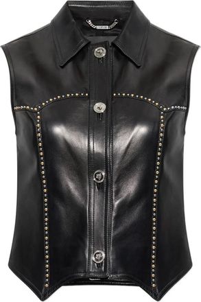 Versace Camicia smanicata - Nero