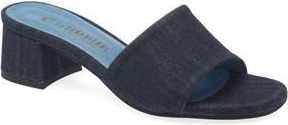 La Canadienne Frida Slide Sandal in Navy at Nordstrom Rack, Size 5.5Us / 36Eu