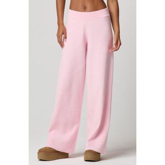 Florence By Mills Chenille Wide Leg Pants in Ballet Slipper at Nordstrom Rack, Size X-Large