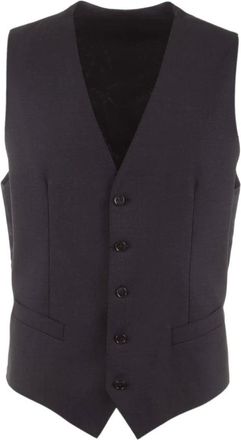 Dolce & Gabbana Waistcoats, male, Black, L, Waistcoat
