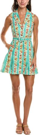 Saloni Saloni Livi Linen Mini Dress