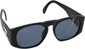 Chanel Pre-owned Accessories, female, Black, Size: ONE SIZE Pre-owned Vintage Sunglasses