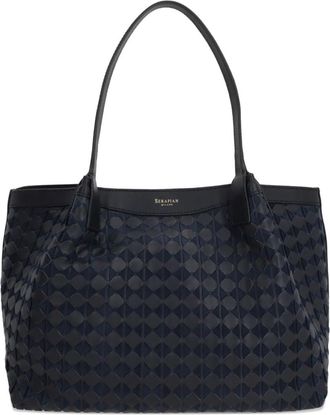Serapian Borsa tote in pelle - Nero