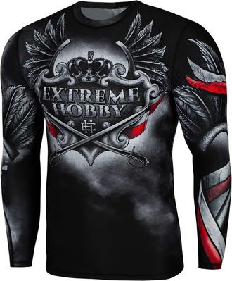 OEM Camiseta De Manga Larga Para Hombre, Modelo Hussar, Talla 2xl, Color Negro