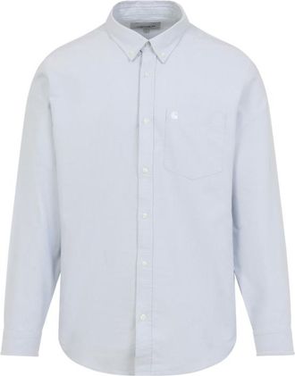 Carhartt Work in Progress Light Blue Long Sleeve Shirt