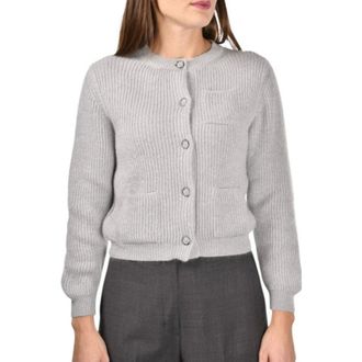 La Fileria Truien & Vesten, Dames, Grijs, S, la Fileria Sweaters Grijs