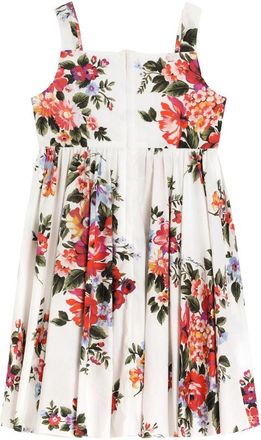 Dolce & Gabbana Flowers Dress - White