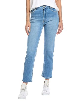 St. John Stretch Light Wash Ankle Jean