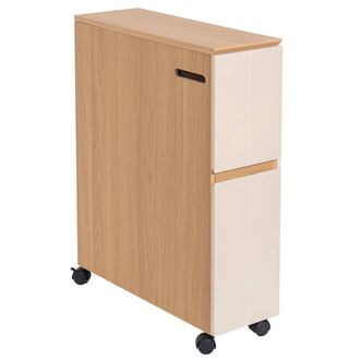 Tendance Mueble Multifunci&oacute;n Inteligente Con Ruedas, 2 Cajones Y Portarrollos - Rivoli - Tendance