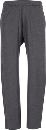 Barena Bativoga Broek - Heren - Straight fit broeken - Grijs - L - Wol - Broeken