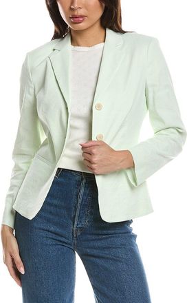 Theory Linen-Blend 3-Button Jacket