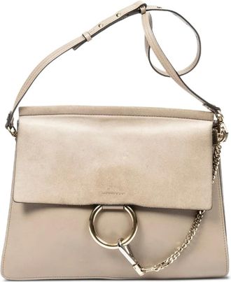 Chloé Borsa a spalla con catena - Toni neutri