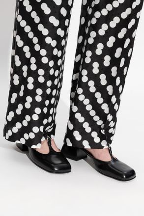 Nodaleto Leather Heeled Shoes, Womens, Black