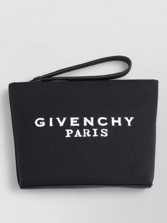 Givenchy canvas clutch bag