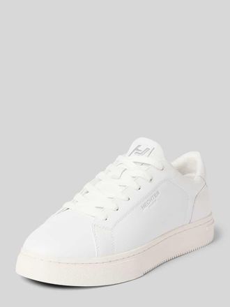 Daniel Hechter Sneaker aus Leder mit Label-Detail Modell Julien in Weiss, Gr&ouml;&szlig;e 41