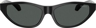 Versace Cat-Eye Sunglasses - Black