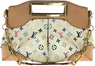 Louis Vuitton Pre-owned Handbags, female, White, Size: ONE SIZE Pre-owned Judy MM Handbag