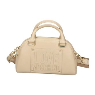Love Moschino Tassen, Dames, Beige, ONE Size, Borsa PU
