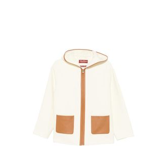 Max Mara Leather-trim Hooded Jacket