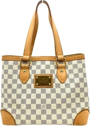 Louis Vuitton Pre-owned Handbags, female, Beige, Size: ONE SIZE Pre-owned Vintage Handbag