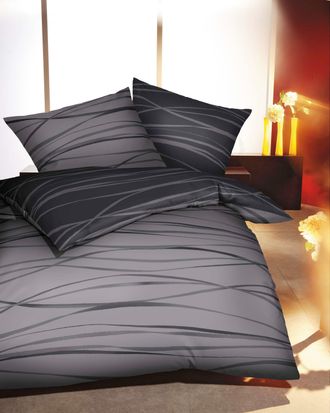 Kaeppel Wendebettwäsche »Motion« 2 Stk. tlg. Mit feinen Wellenlinien
