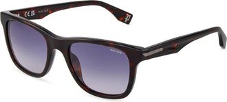 Police SPLU68 NERVE 2 Polarized 0722 Mens Sunglasses Tortoiseshell Size 53
