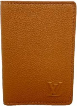 Louis Vuitton Pre-owned Wallets, male, Brown, Size: ONE SIZE Pre-owned Card Case