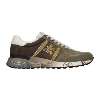 Premiata Sneakers, male, Green, Size: 12 US Lander Sneakers