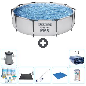 Bestway Piscina Bestway Steel Pro Max Redonda - 305x76 Cm - 7-piezas S21656