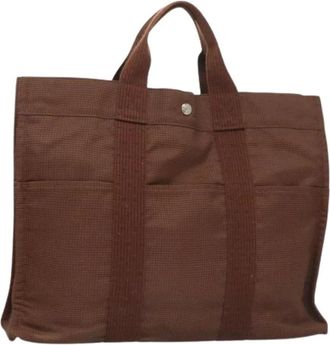 Herm&egrave;s Pre-owned Tote Bags, female, Brown, Size: ONE SIZE Pre-owned Vintage Tote Bag