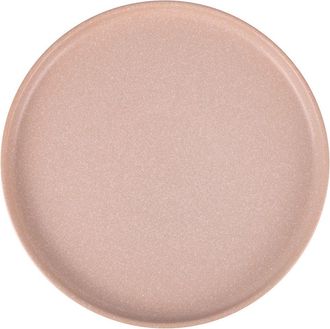 Villa D'Este Home Tivoli Juego de 6 platos llanos color mate efecto piedra en gres, tierra, Berlín