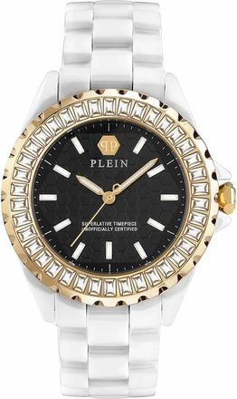 Philipp Plein Heaven Keramisch Horloge - Dames - Horloges - Wit - ONE Size - Accessoires
