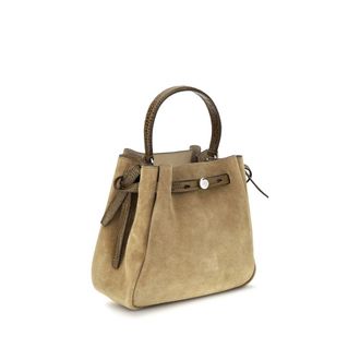 Tory Burch Romy Bucket Bag - Beige
