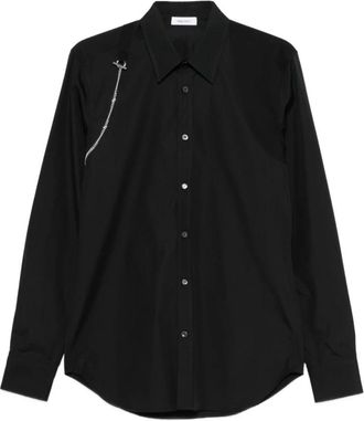 Alexander McQueen Hombre, Camisas, Negro, Talla: XL