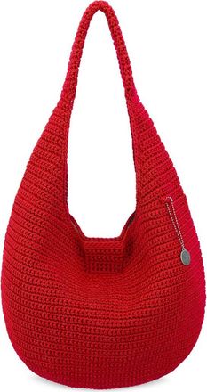 The Sak 120 Small Hobo in Scarlet at Nordstrom