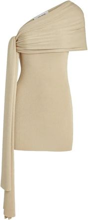 Aya Muse Chara Dress - Dames - Korte kleedjes - Beige - S - Kleedjes