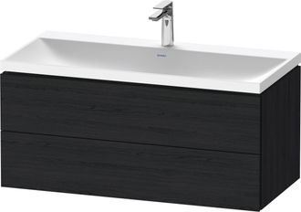Duravit Duravit L-cube Conjunto En C Suspendido, 2 Cajones, Sin