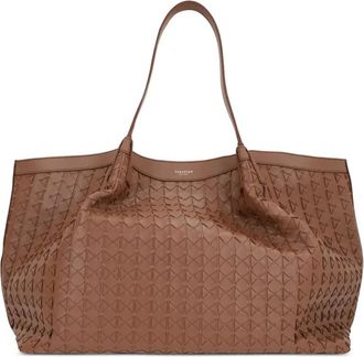 Serapian Borsa tote Secret - Marrone