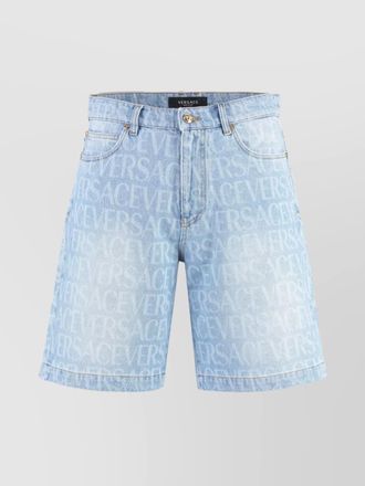 Versace denim shorts