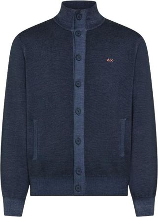 Sun 68 Heren, Truien, Blauw, Maat: M