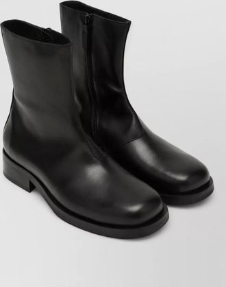 Our Legacy leather ankle boots